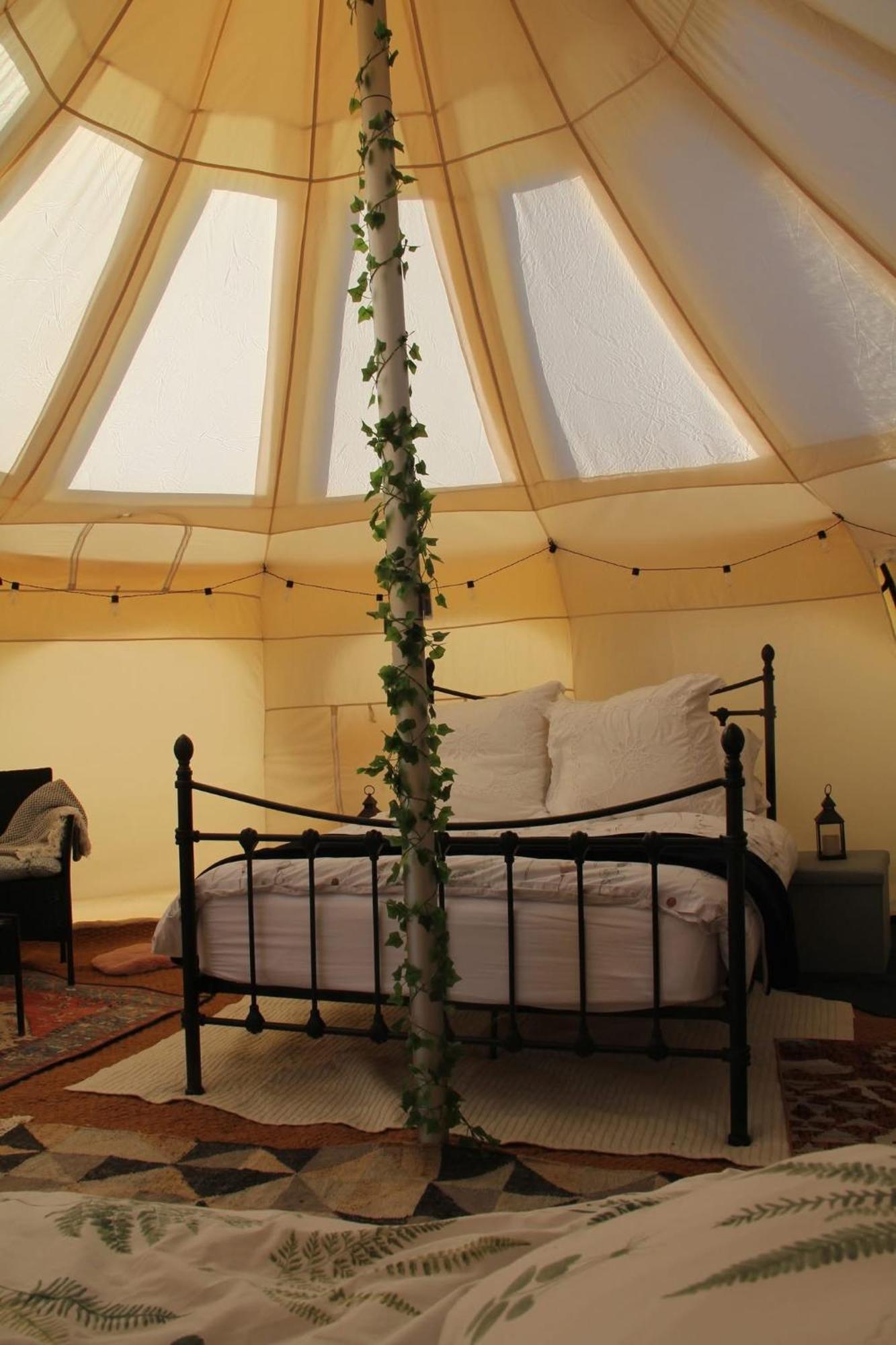 Tal-Y-Fan Farm 6M Stargazer Tent بريدجيند المظهر الخارجي الصورة