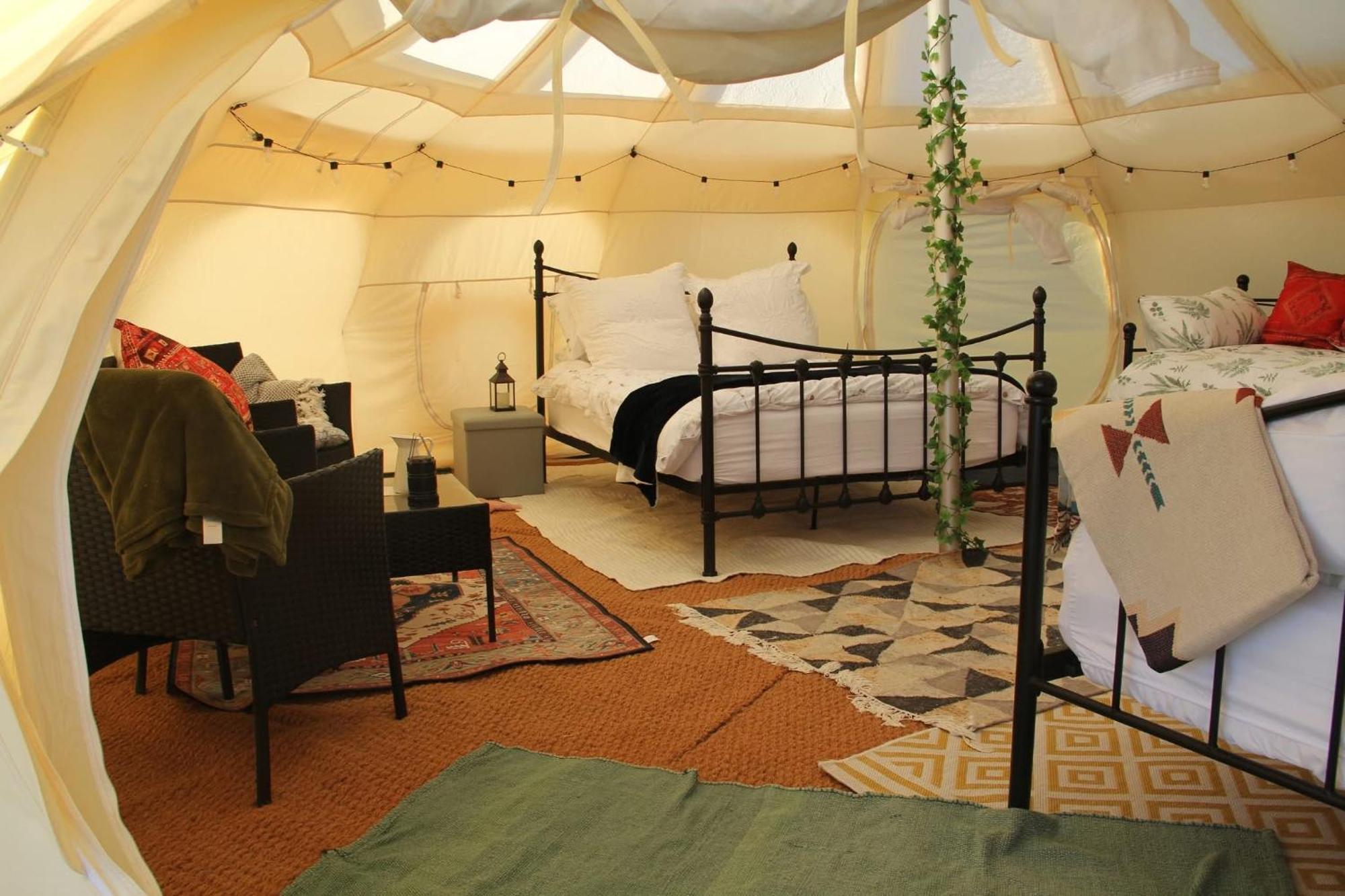 Tal-Y-Fan Farm 6M Stargazer Tent بريدجيند المظهر الخارجي الصورة