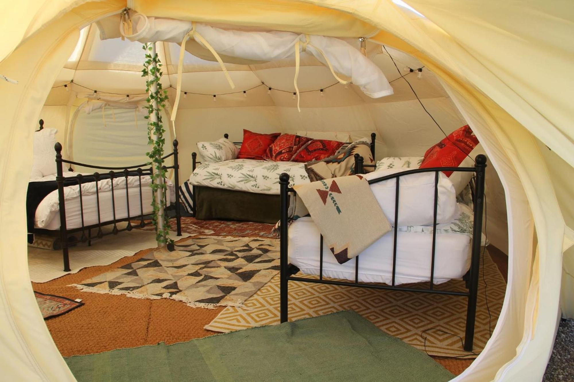 Tal-Y-Fan Farm 6M Stargazer Tent بريدجيند المظهر الخارجي الصورة