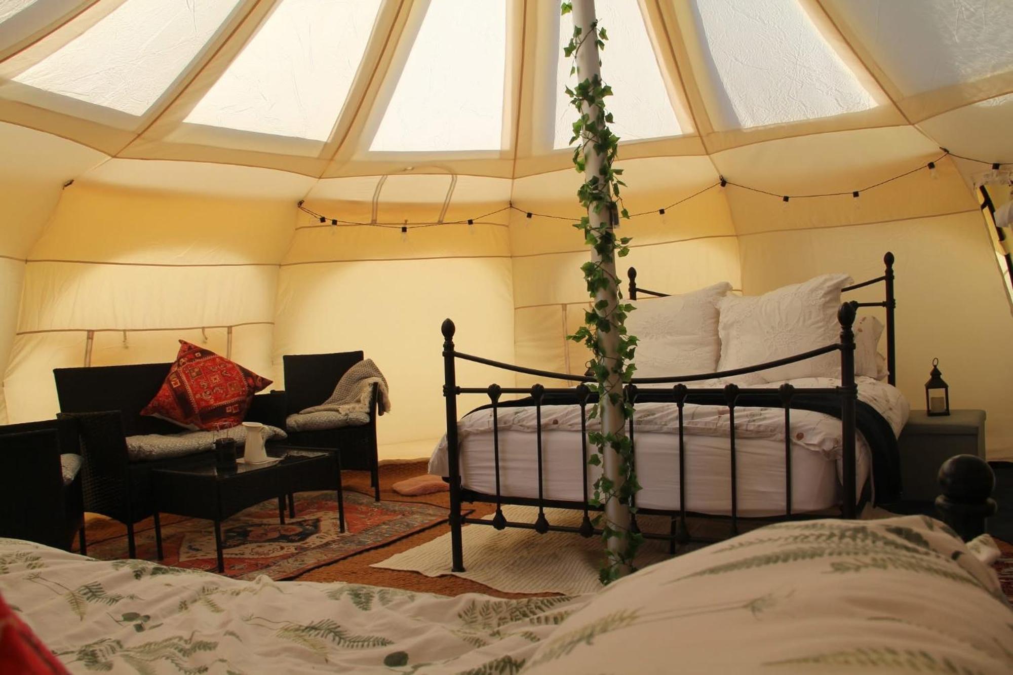 Tal-Y-Fan Farm 6M Stargazer Tent بريدجيند المظهر الخارجي الصورة